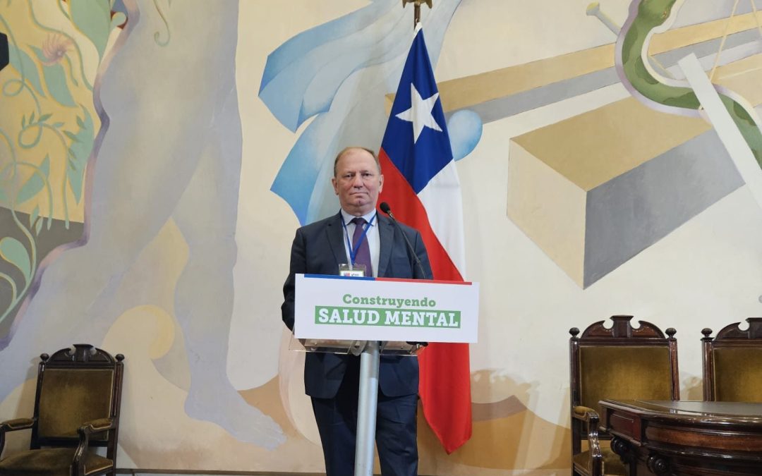 Dainius Pūras promotes mental health legislation in Chile – November 2023
